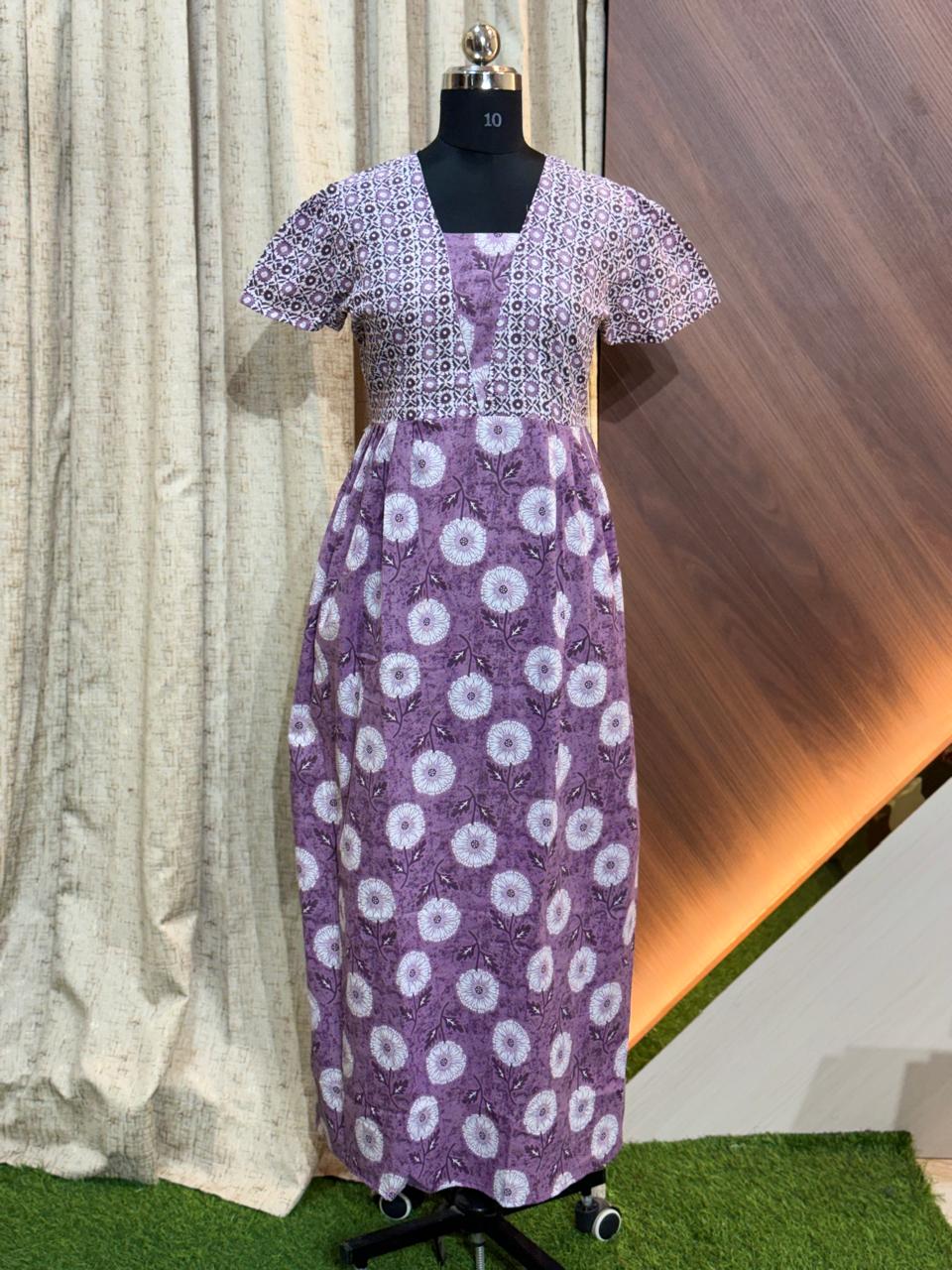 8164 - Frock Style Nighty