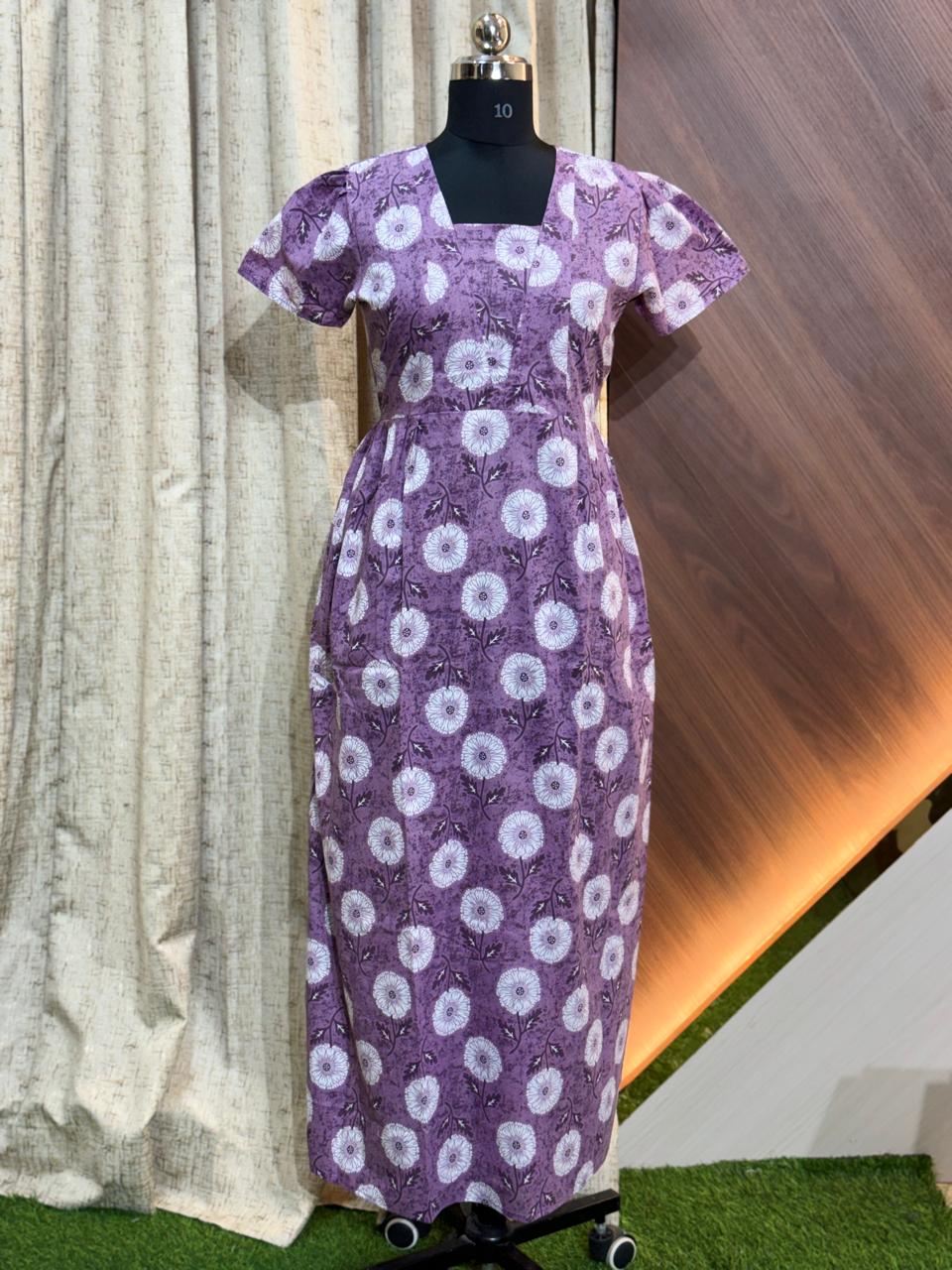 8165 - Frock Style Nighty