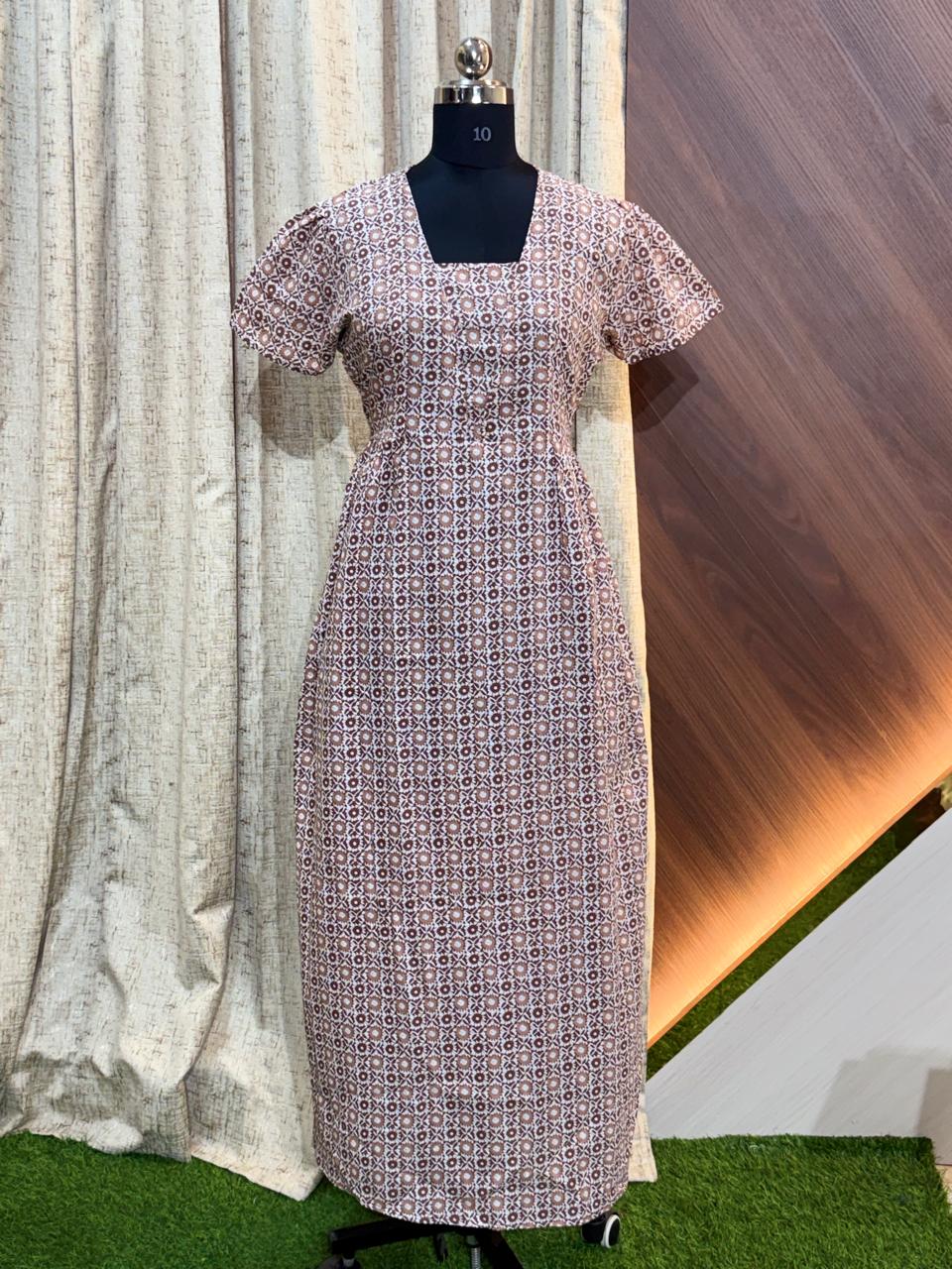 8170 - Frock Style Nighty