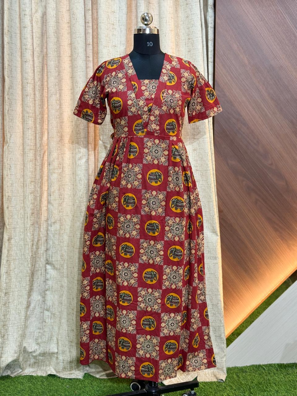 8387 - Frock Style Nighty