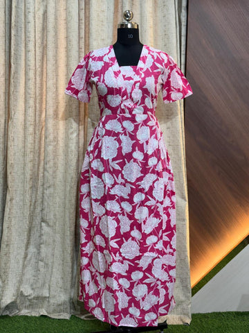 8382 - Frock Style Nighty