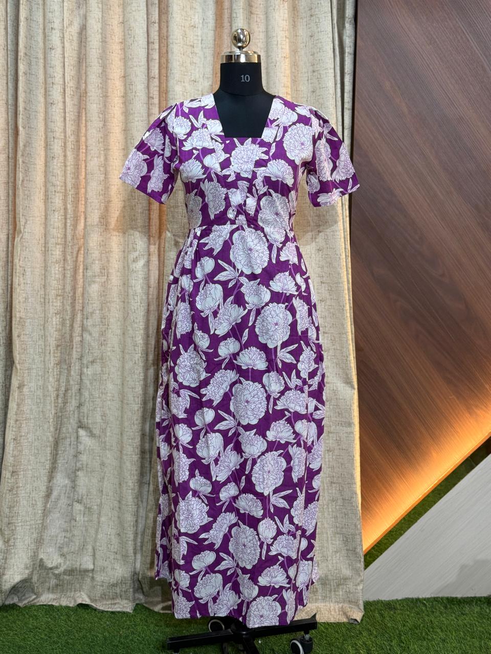 8381 - Frock Style Nighty