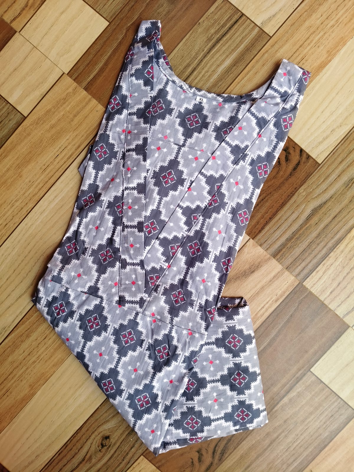 9307  - Frock Style Nighty