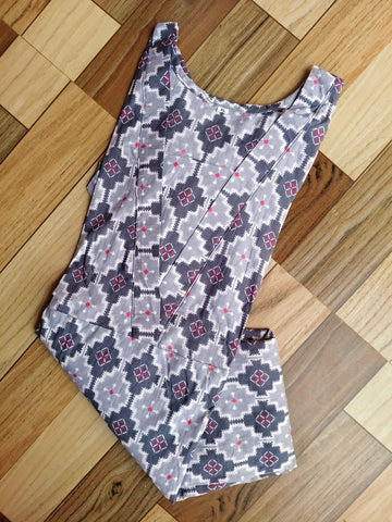 9307  - Frock Style Nighty
