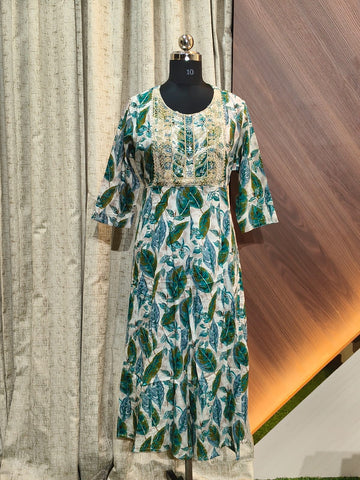 9358 -  Anarkali Kurtis
