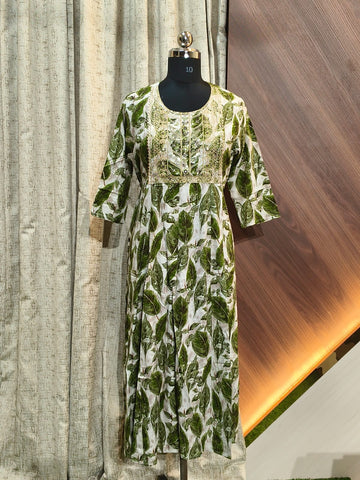 9355 -  Anarkali Kurtis