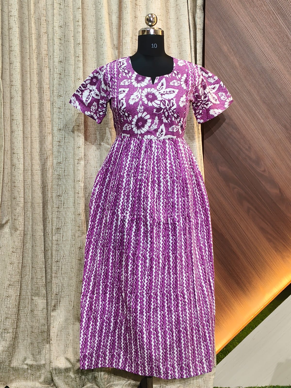 9326 - Frock Style Nighty