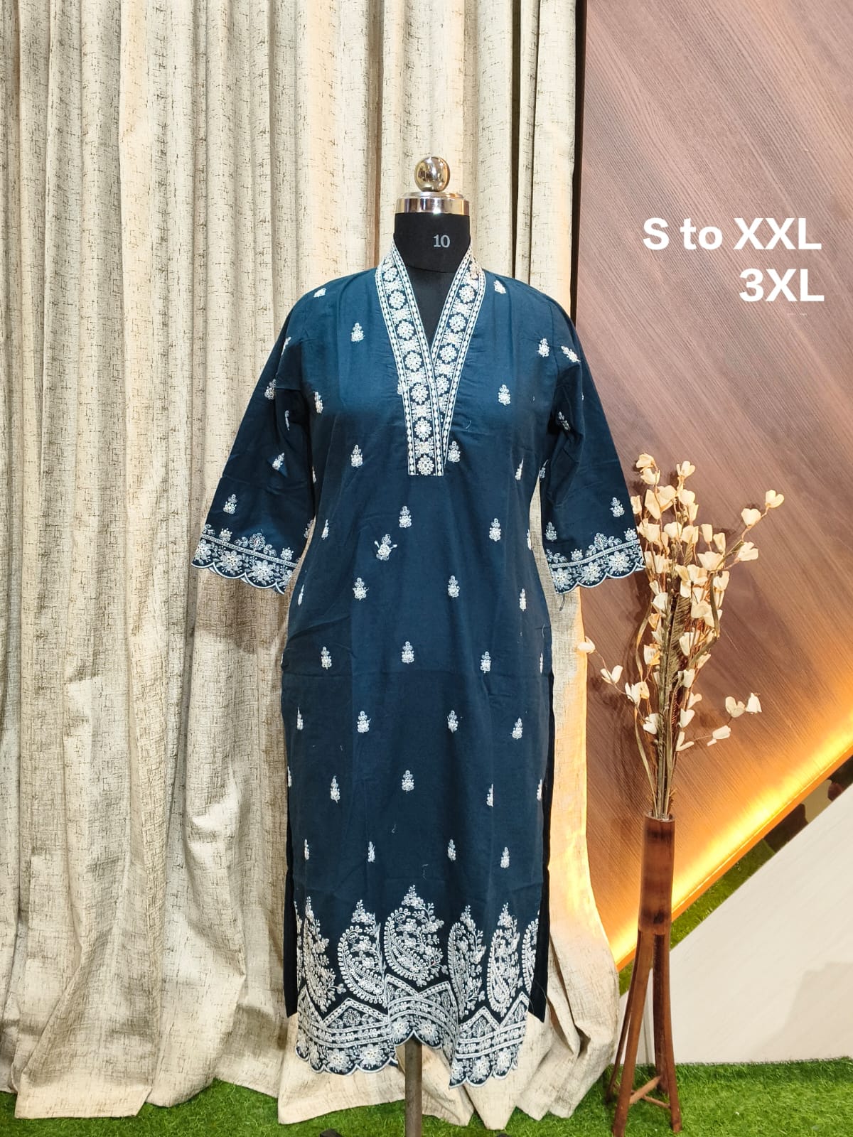 9403 - Long Kurtis