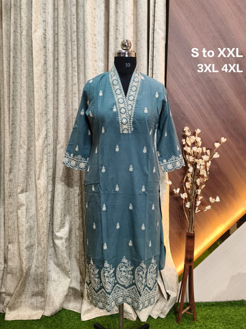 9401 - Long Kurtis