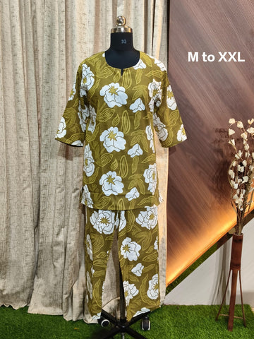 9467 - Cotton Night Suit Sets