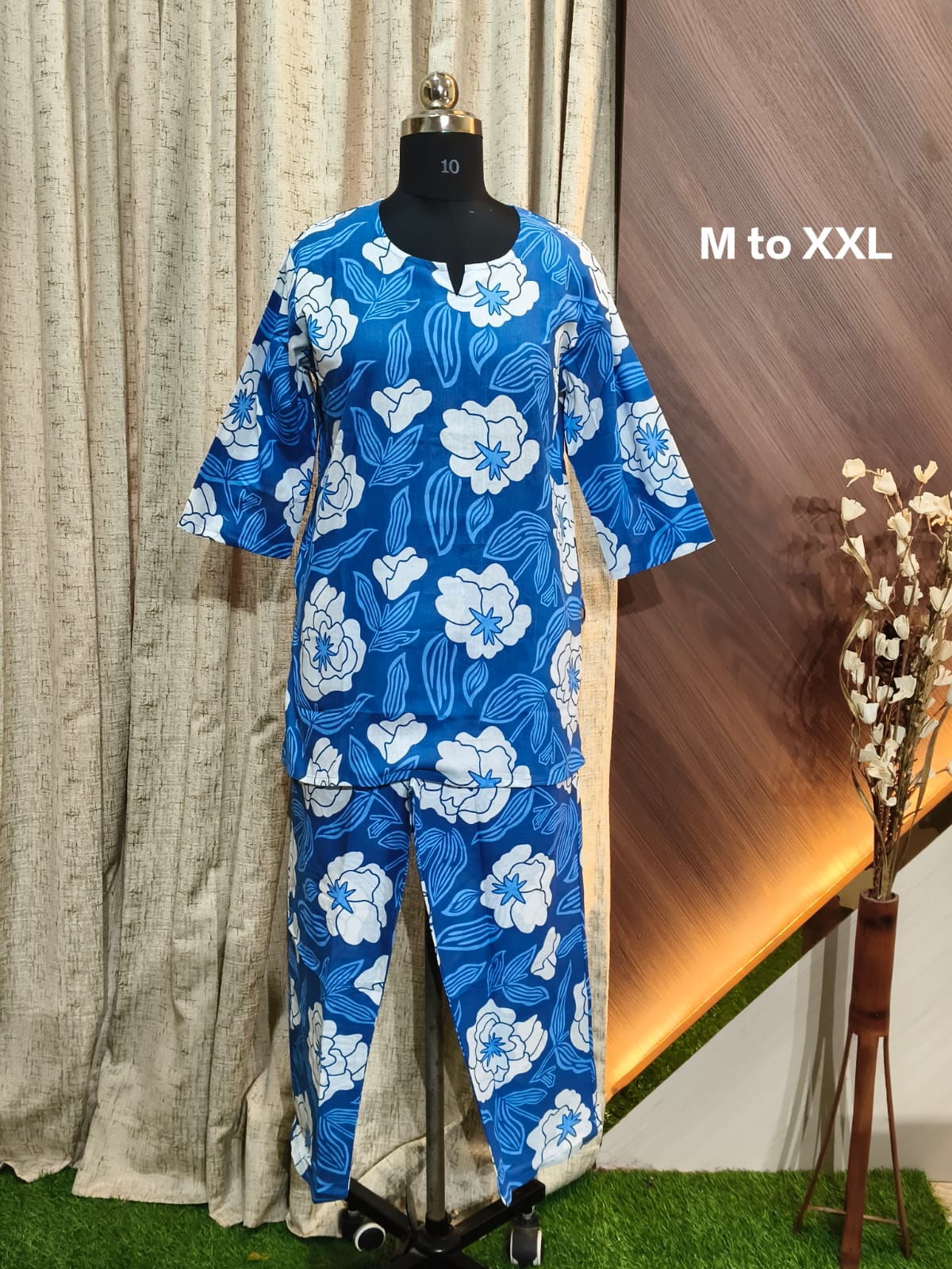 9466 - Cotton Night Suit Sets