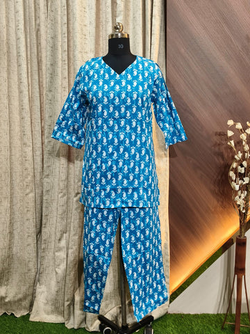 9463 - Cotton Night Suit Sets