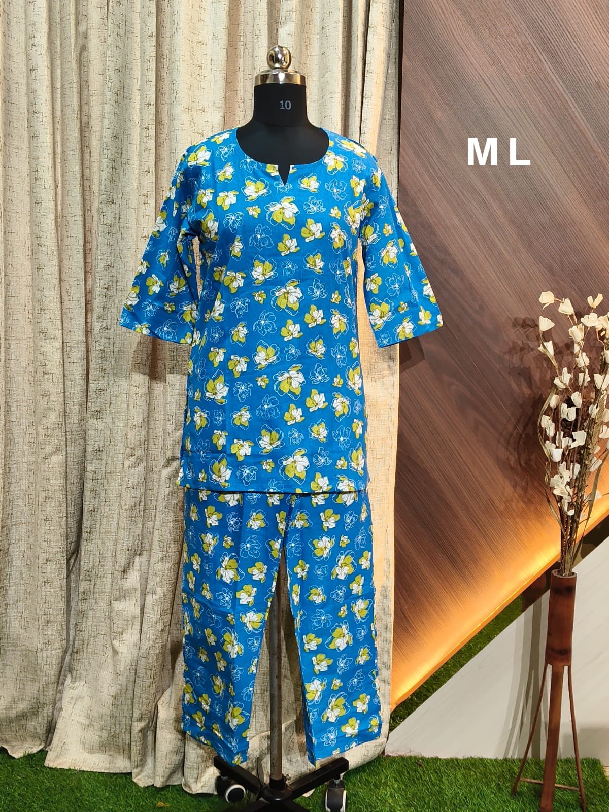 9464 - Cotton Night Suit Sets