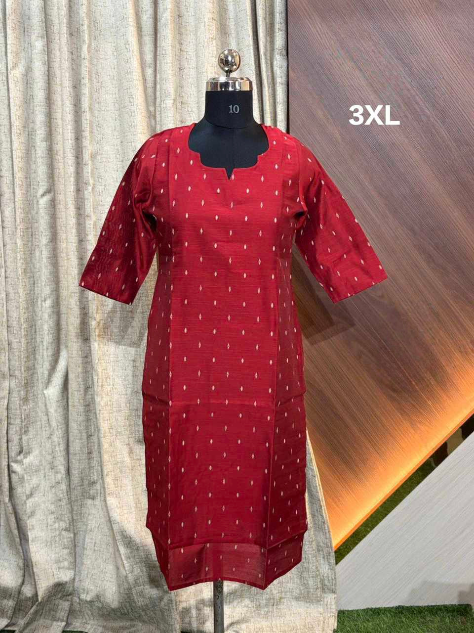 C 9566 - SILK KURTIS