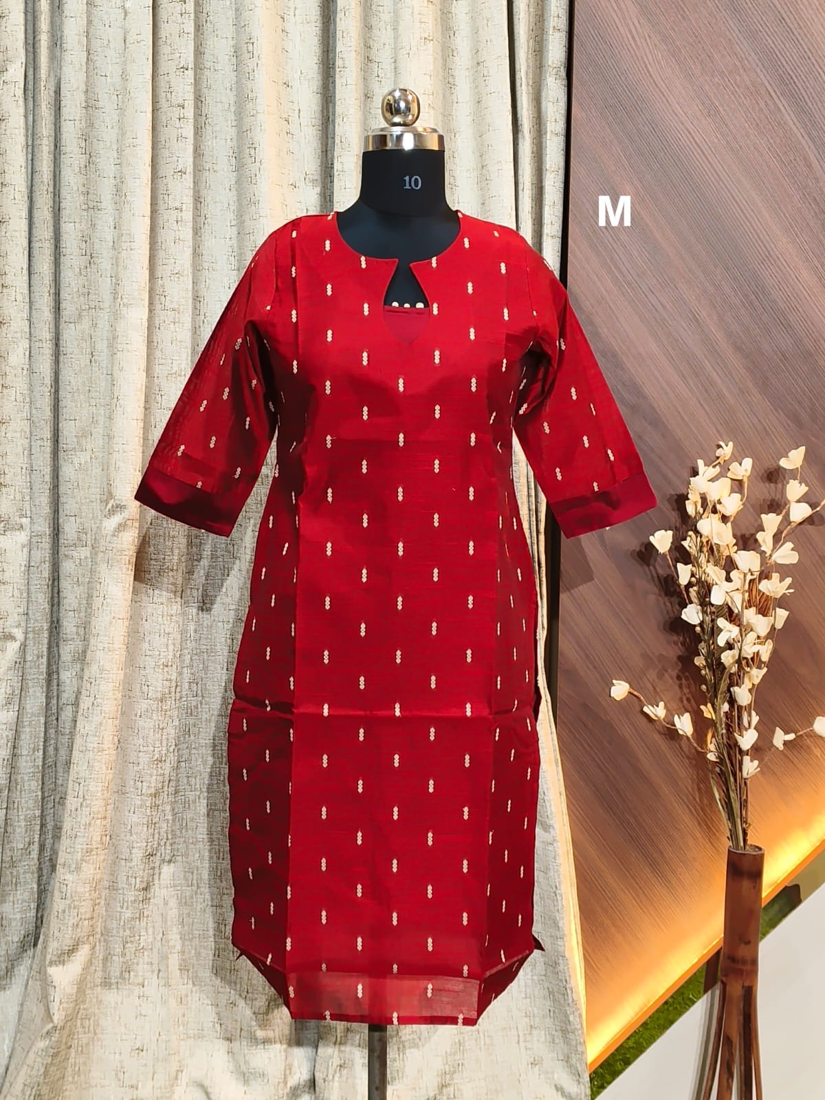 C 9559  - SILK KURTIS