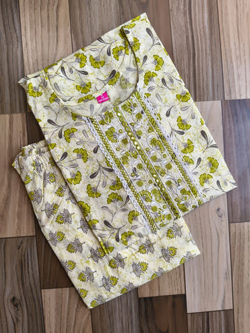 C9580 -  Cotton Co-ords