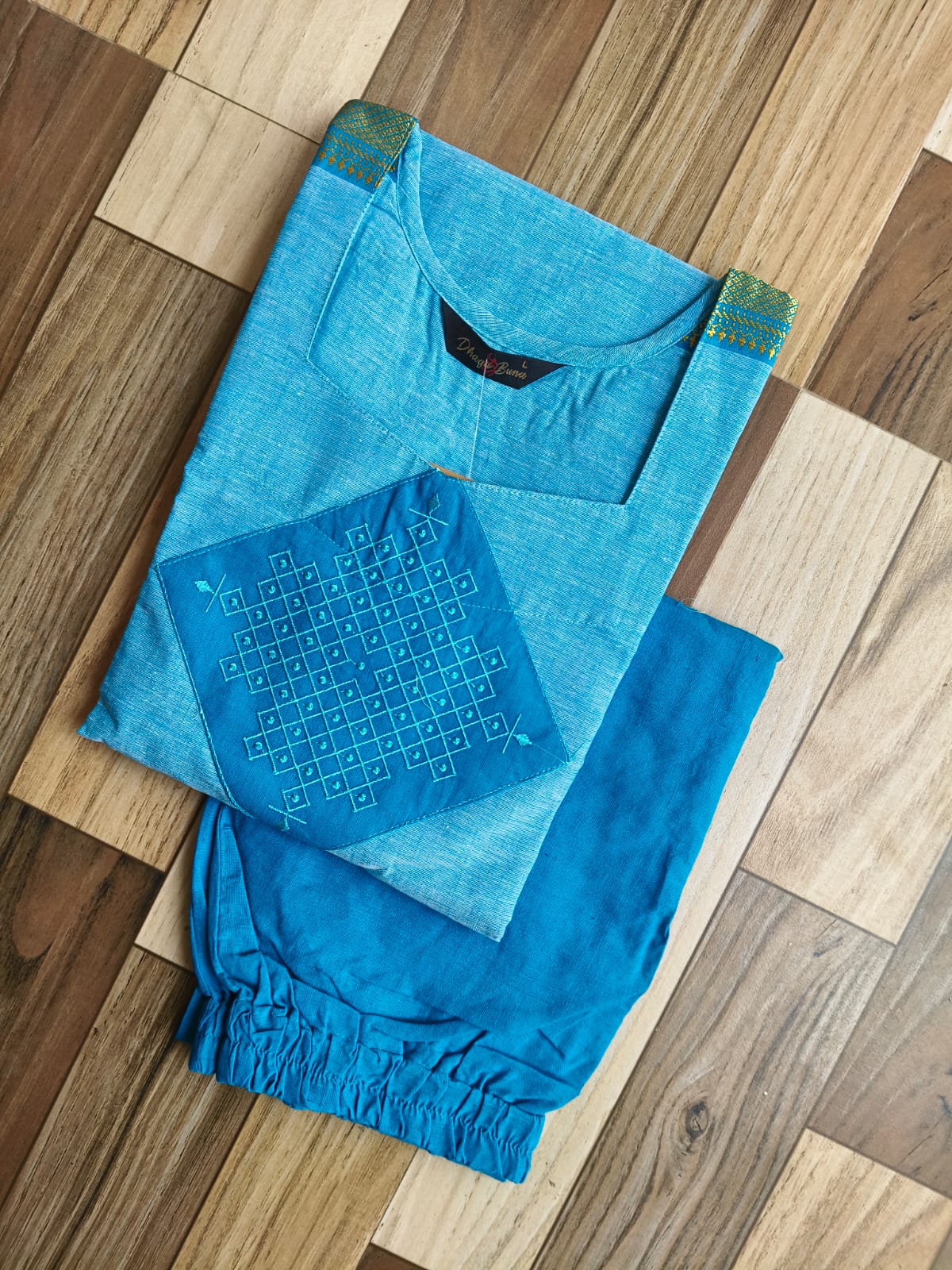 C9652 -  Mangalagiri Cotton Co-ords