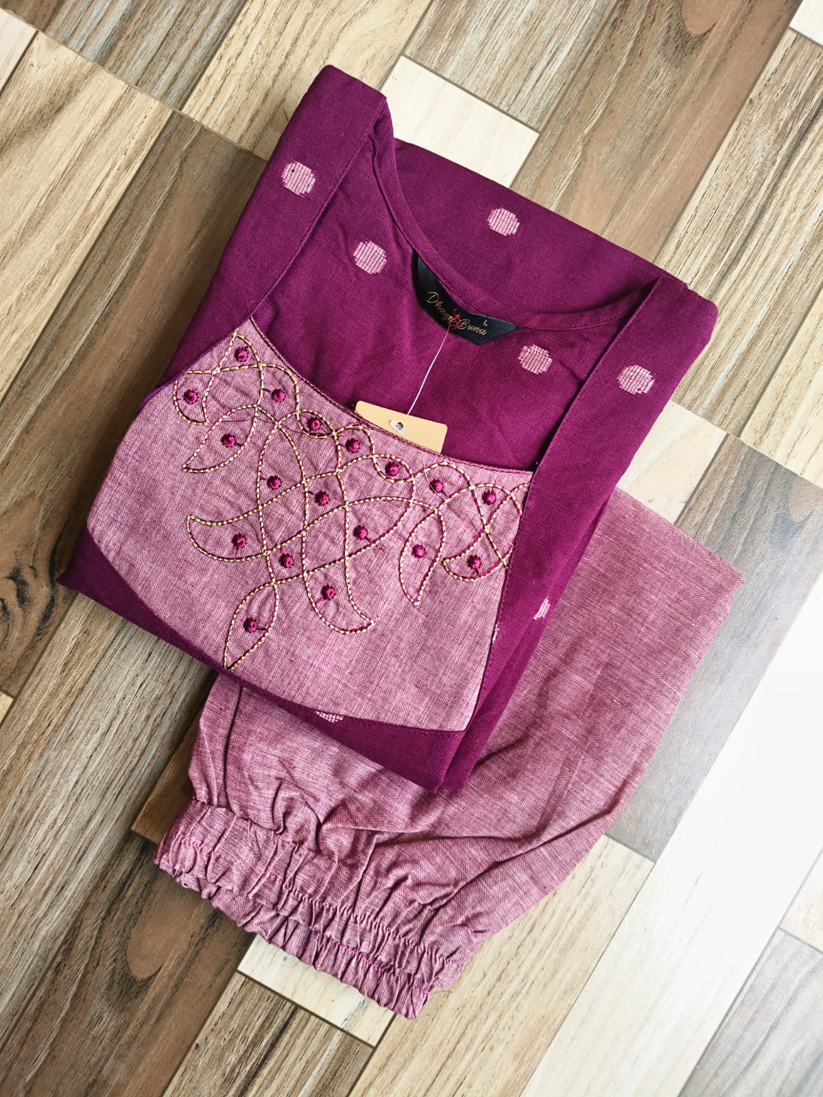 C9650 -  Mangalagiri Cotton Co-ords