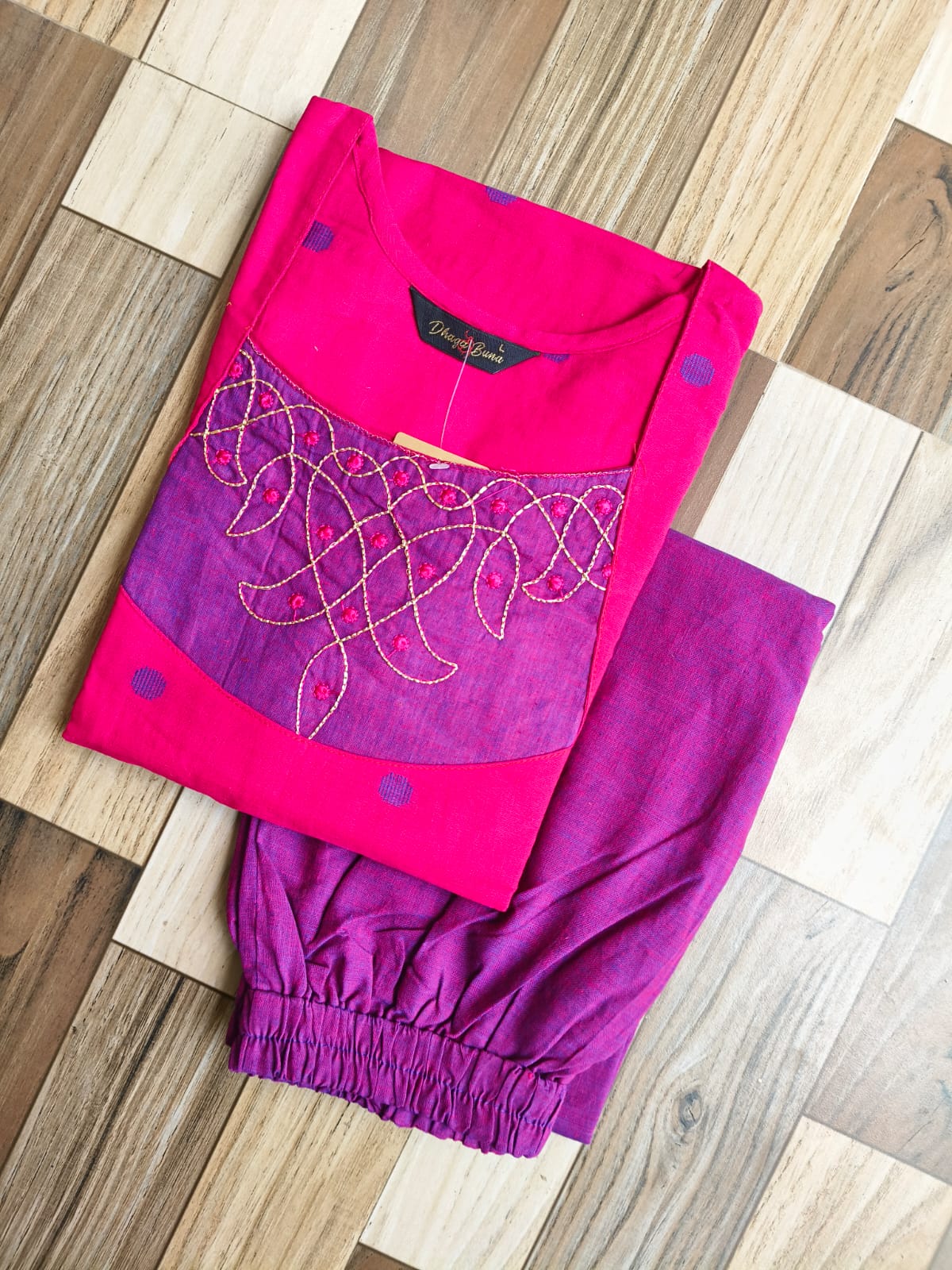 C9649 -  Mangalagiri Cotton Co-ords