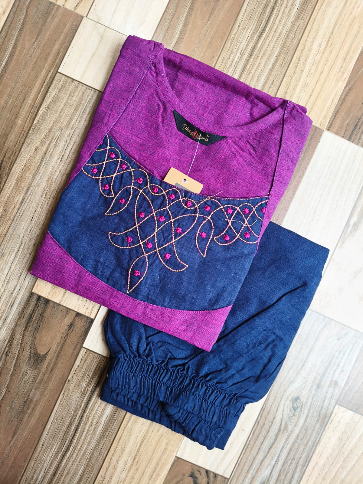 C9648 -  Mangalagiri Cotton Co-ords