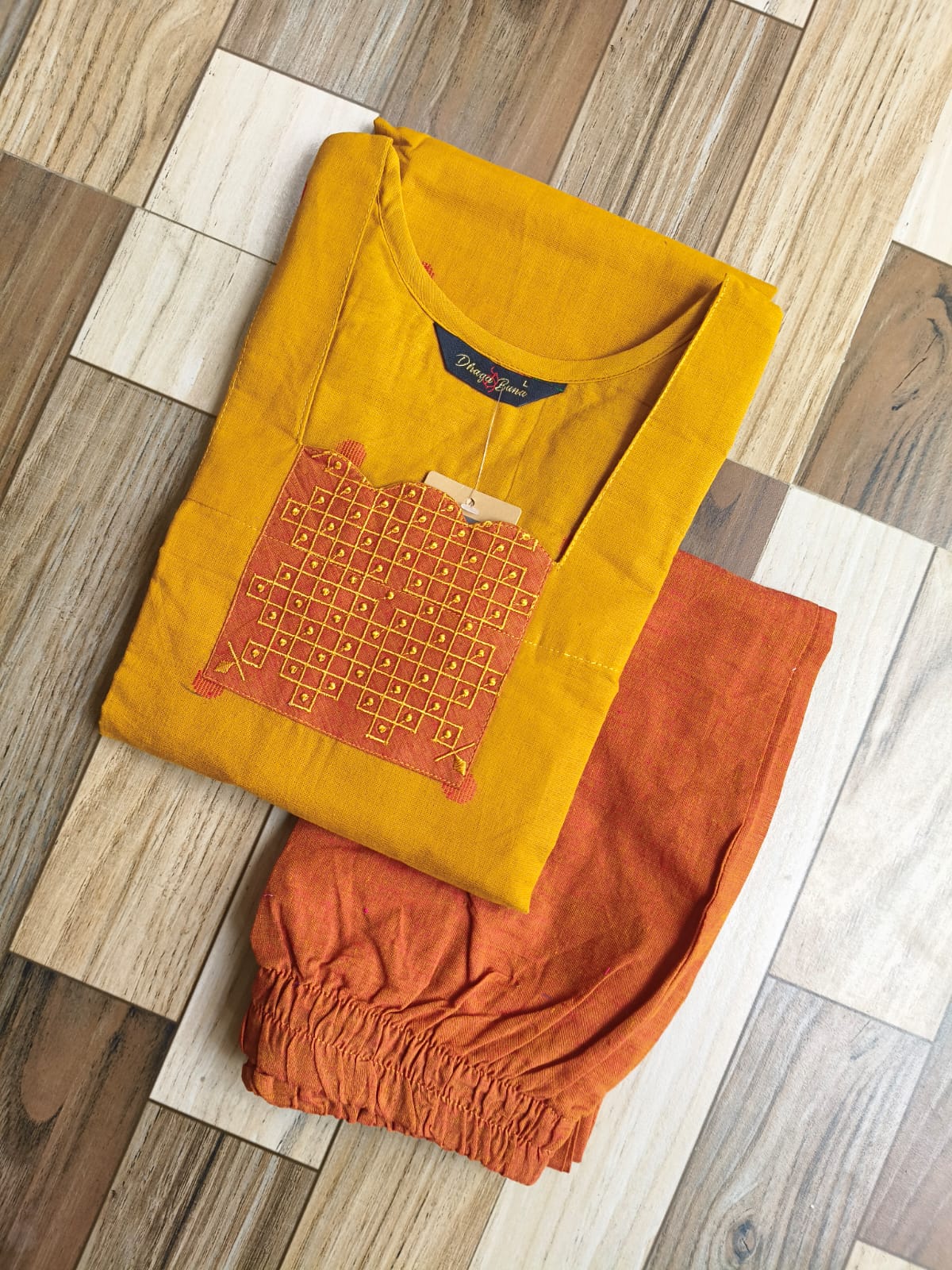 C9647 -  Mangalagiri Cotton Co-ords