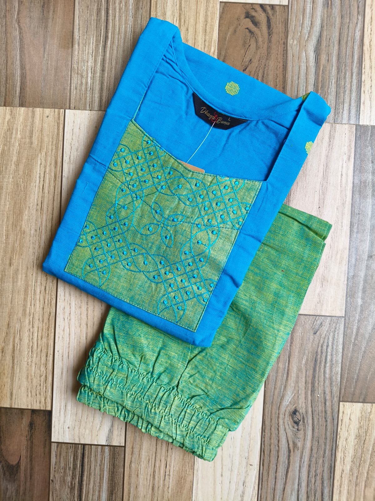 C9645 -  Mangalagiri Cotton Co-ords