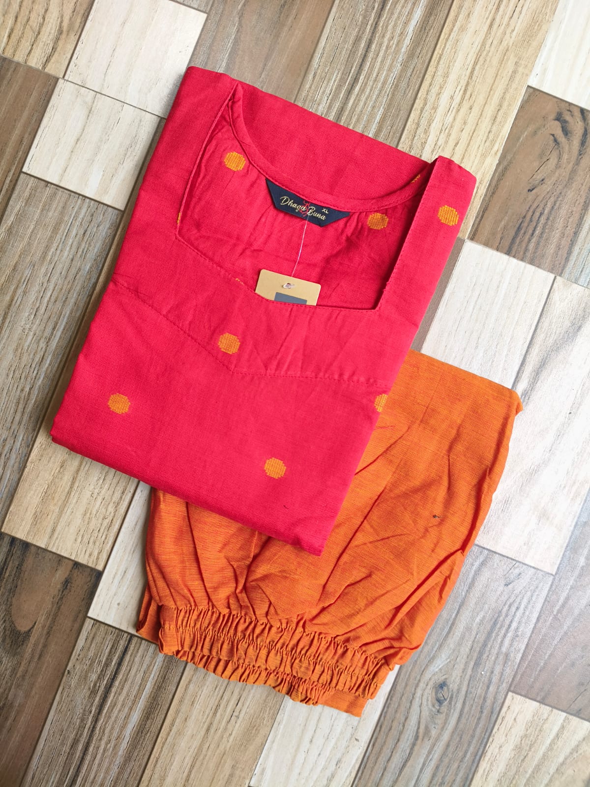 C9660 -  Mangalagiri Cotton Co-ords