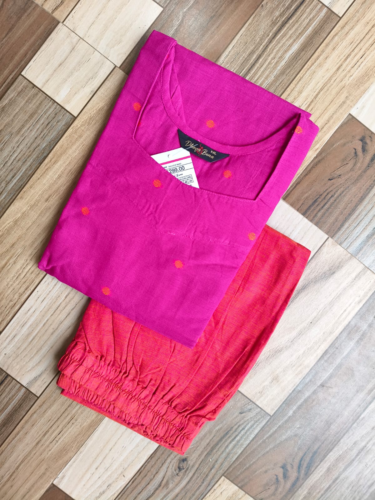 C9658 -  Mangalagiri Cotton Co-ords