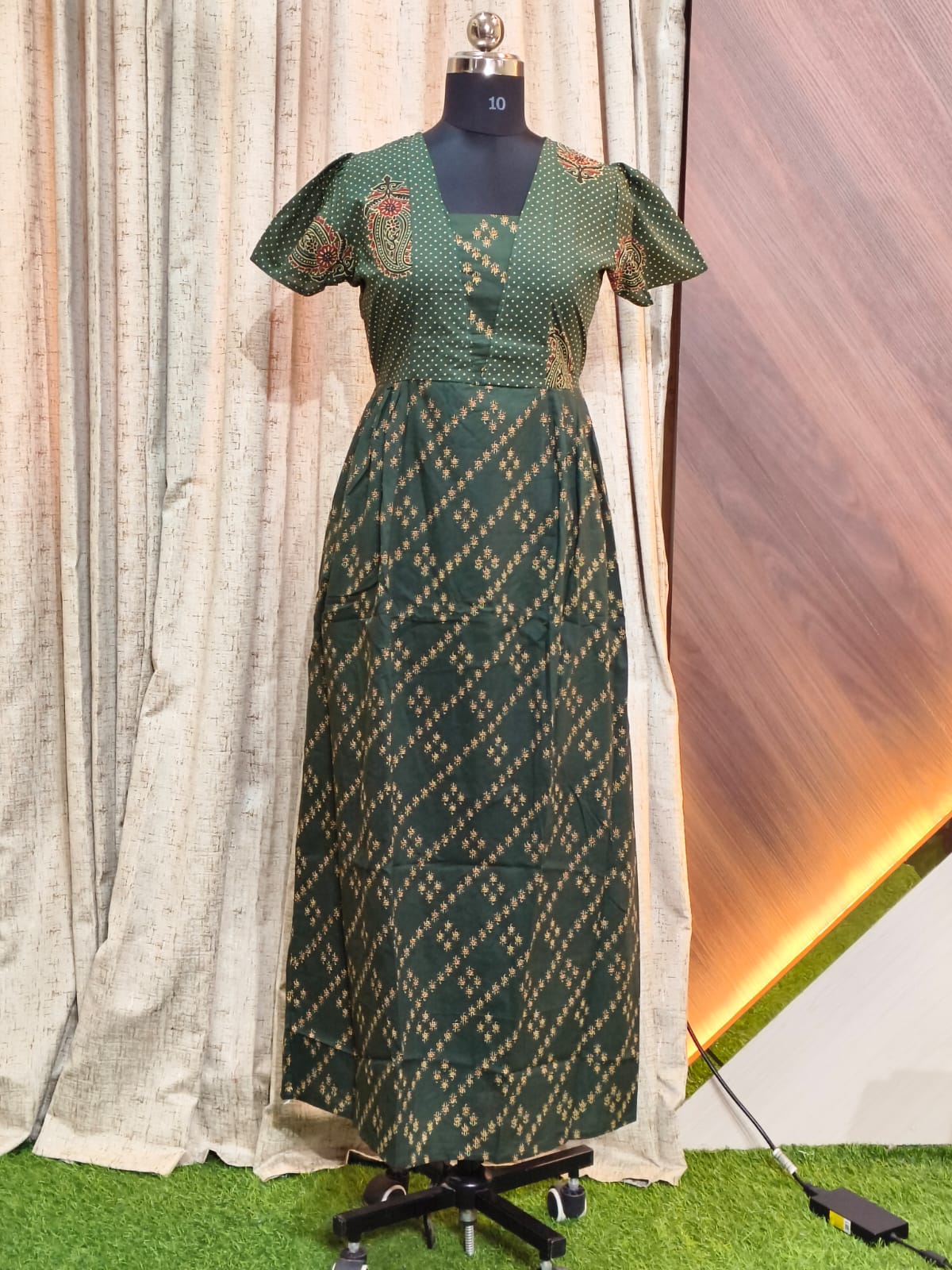 9617  - Frock Style Nighty
