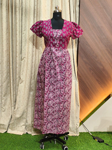 9605 - Frock Style Nighty
