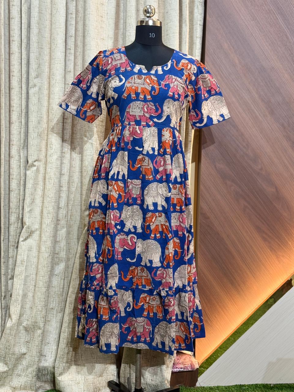 9703 - Kalamkari  Frock