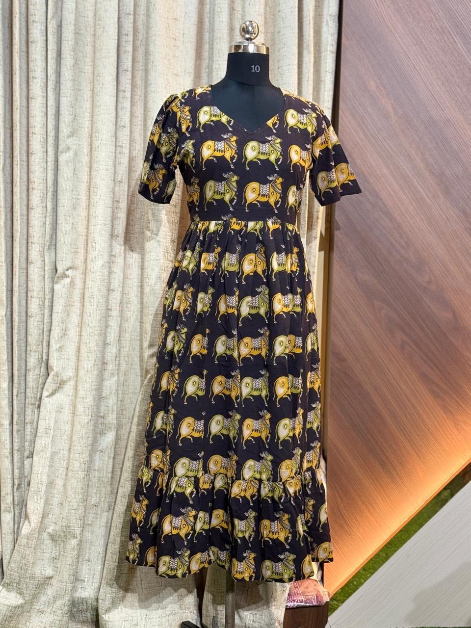 9705 - Kalamkari  Frock