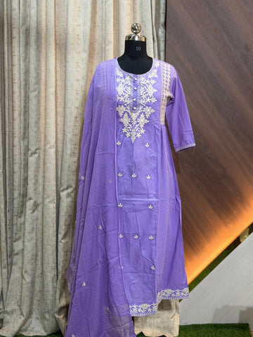 9780  -  Anarkali kurtis with duppatta