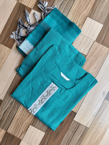 9831 - Cotton 3pc Kurta Set