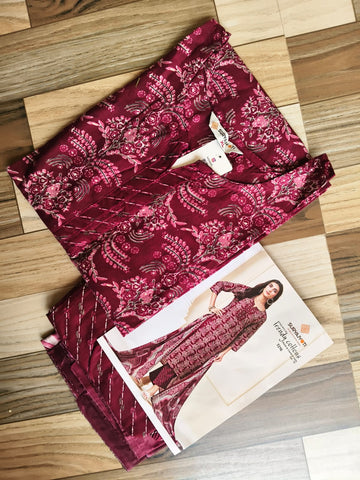 A524 -  Kurti with Pant and Dupatta