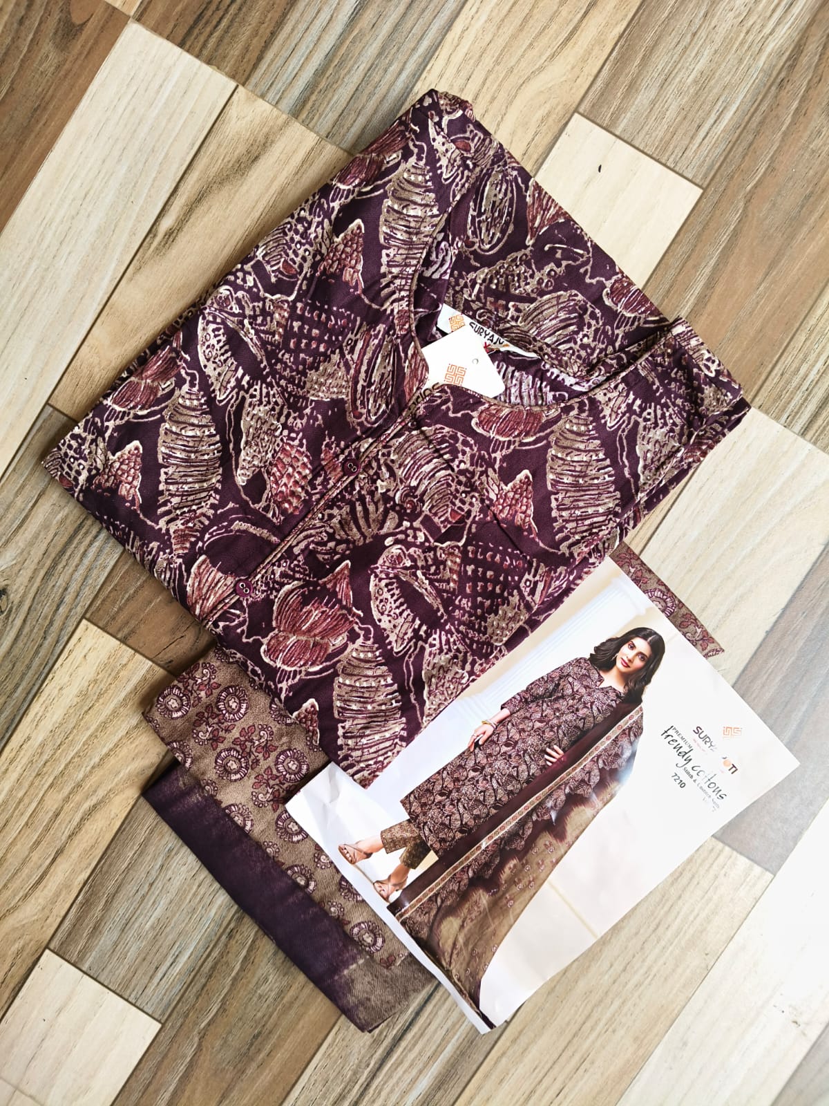 A515 -  Kurti with Pant and Dupatta