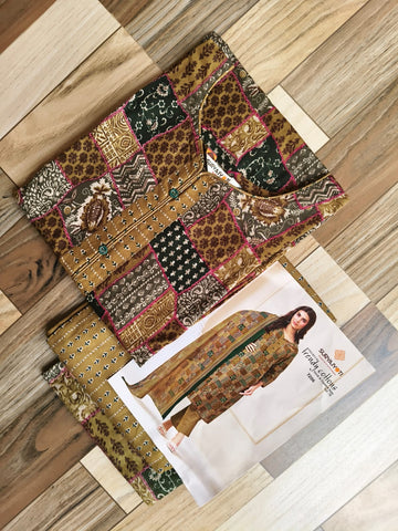A514 -  Kurti with Pant and Dupatta