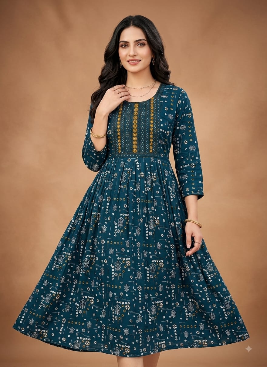A1065 -  Anarkali Kurtis