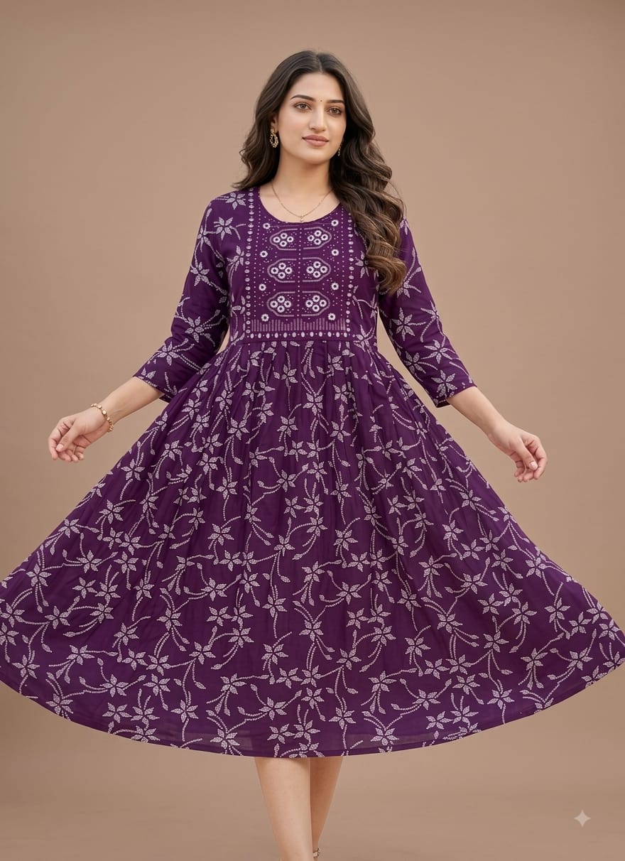 A1061 -  Anarkali Kurtis