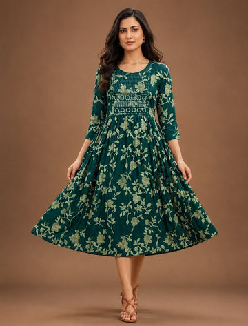 A1057 -  Anarkali Kurtis