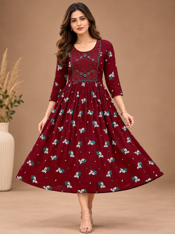 A1056 -  Anarkali Kurtis