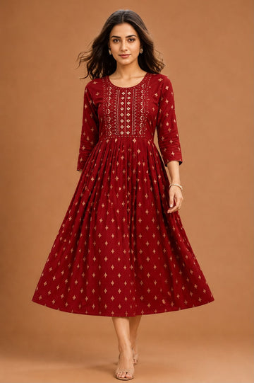 A1068 -  Anarkali Kurtis