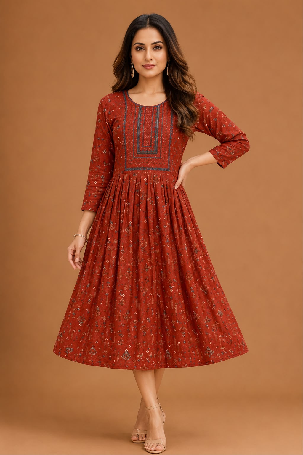 A1067 -  Anarkali Kurtis