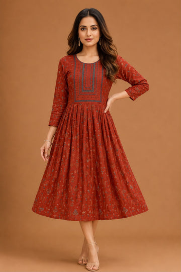 A1067 -  Anarkali Kurtis