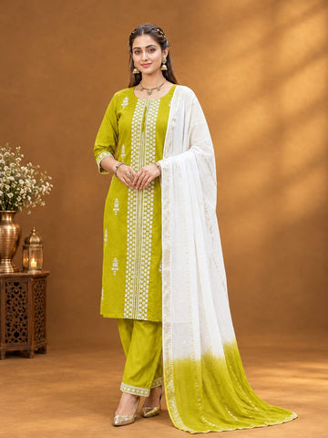S084 - Kurti with Pant and Dupatta