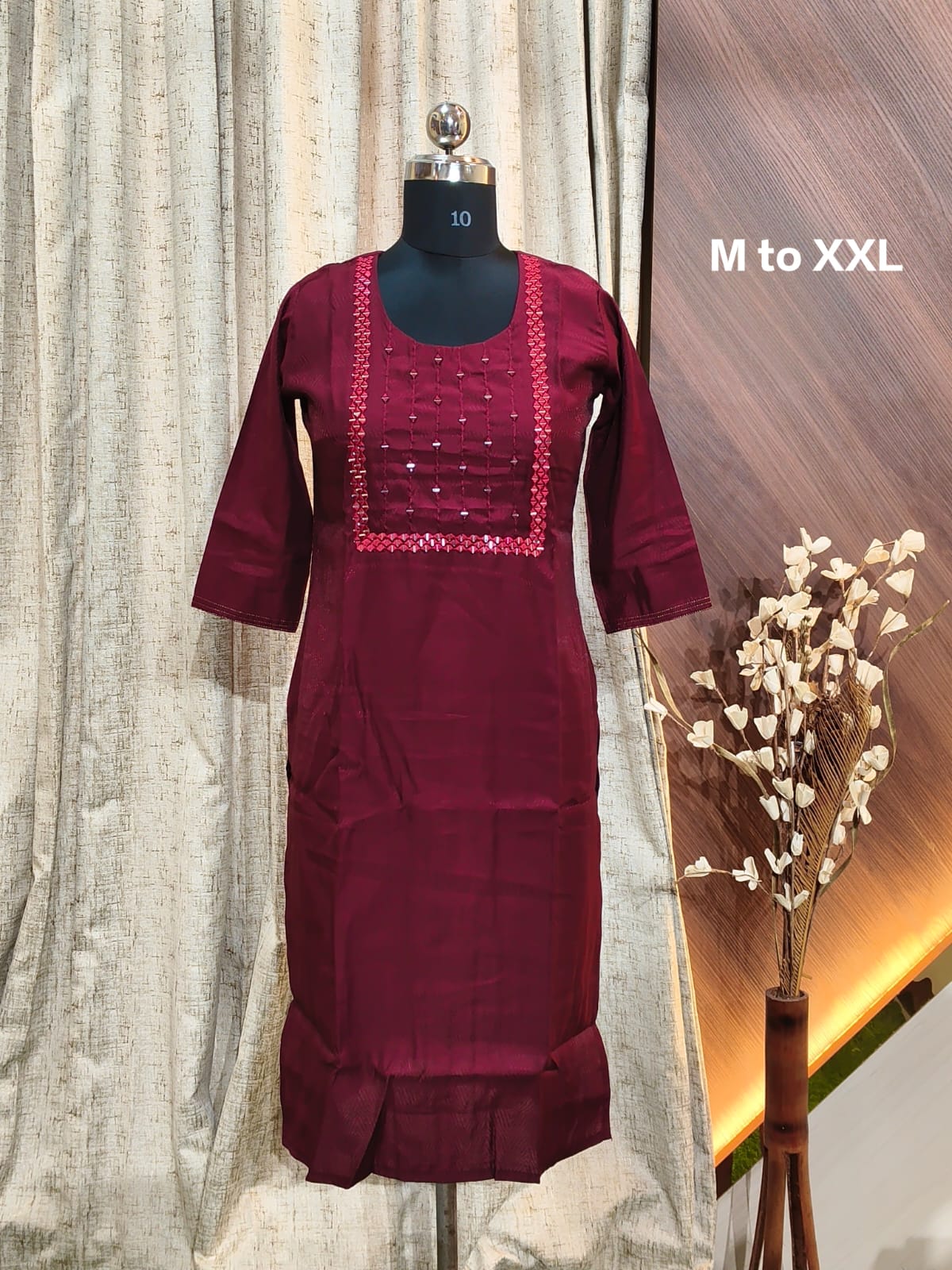 9443 - SILK KURTIS