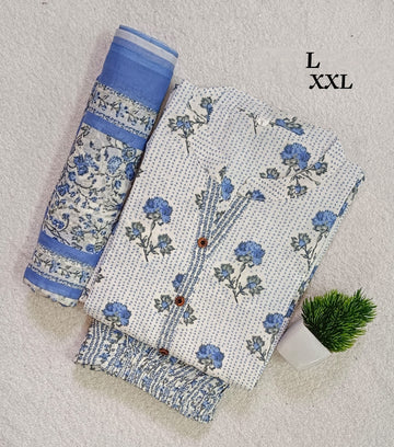 K1024 - Cotton 3pc Kurta Set