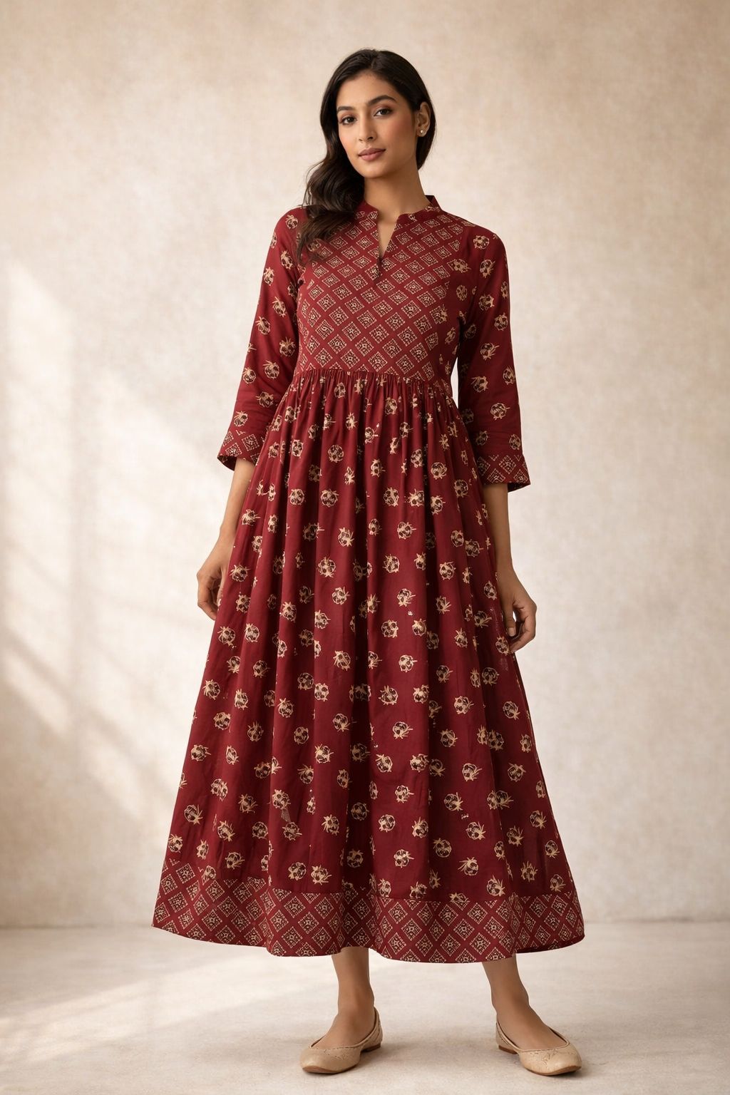 8632 -  Anarkali kurtis