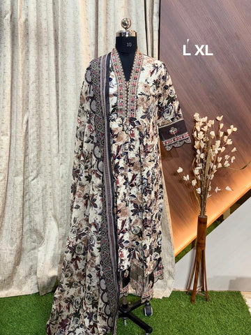 AD1006 - Anarkali kurtis with Dupatta