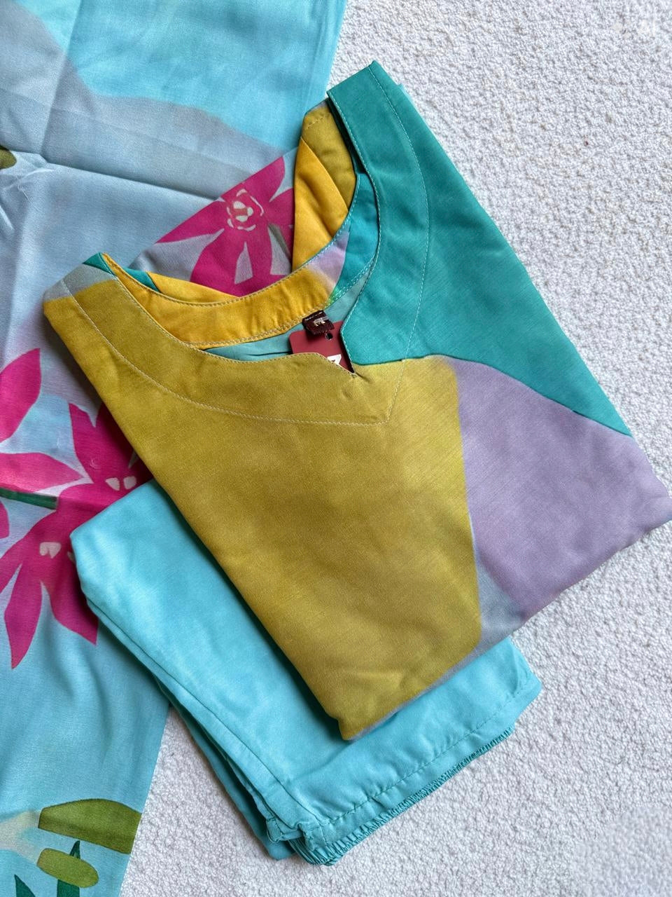 D1324 - Cotton 3pc Kurta Sets
